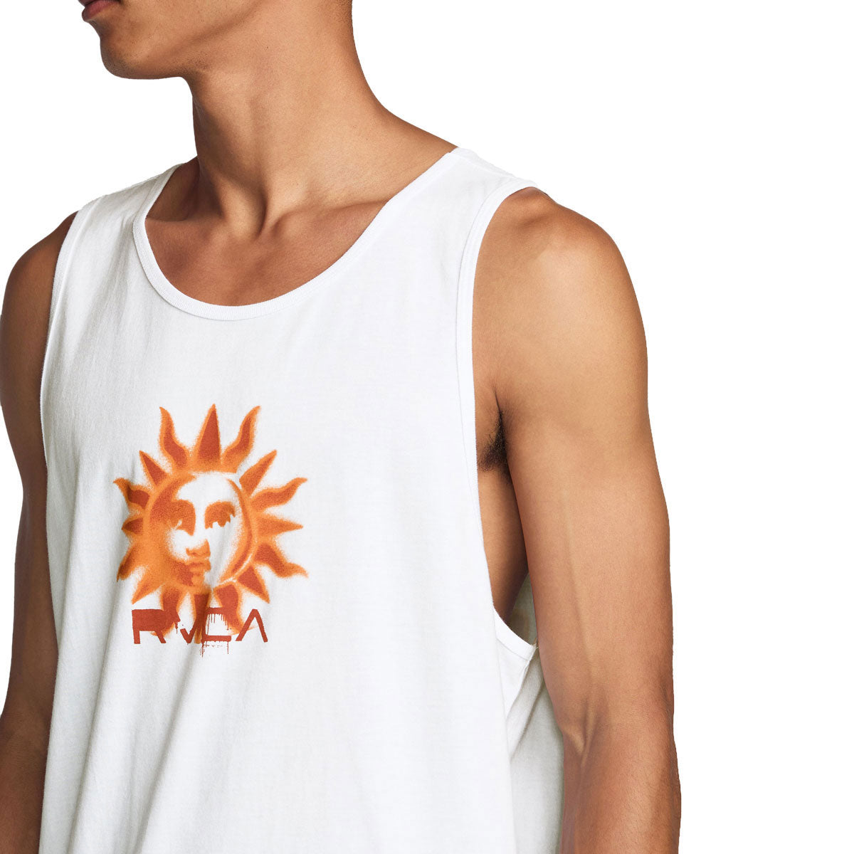 RVCA Sunrex Tank Top - White image 5