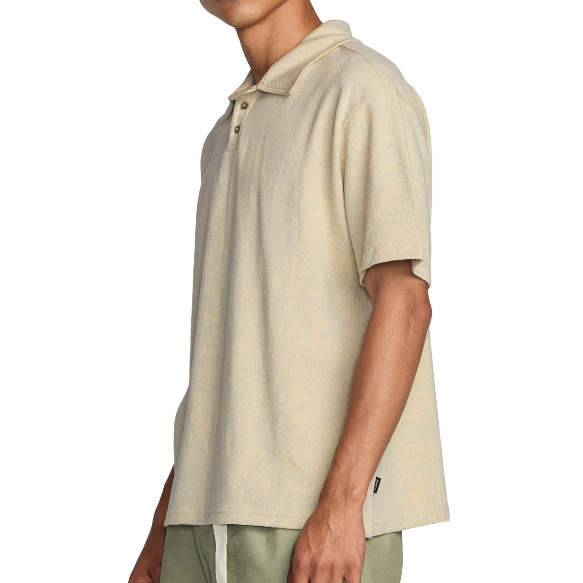 RVCA Leaf Lines Polo Shirt - Ceramic image 4