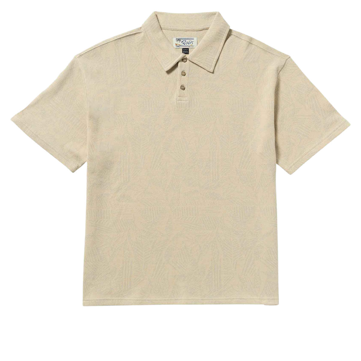 RVCA Leaf Lines Polo Shirt - Ceramic image 5