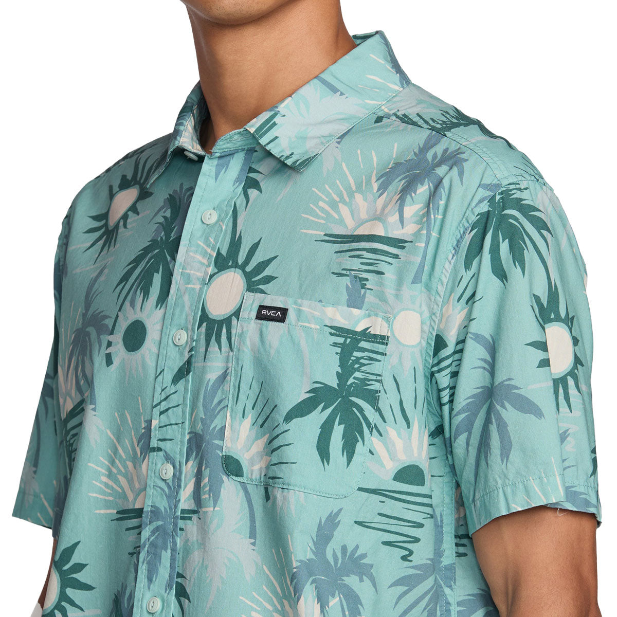 RVCA Sunsets Shirt - Blue Haze image 3