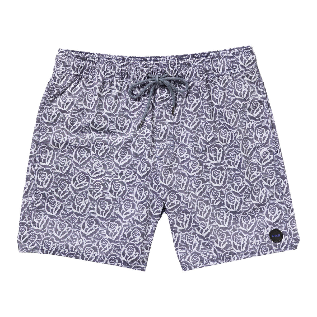 RVCA Barba Roses Elastic 17 Shorts - Light Blue image 1