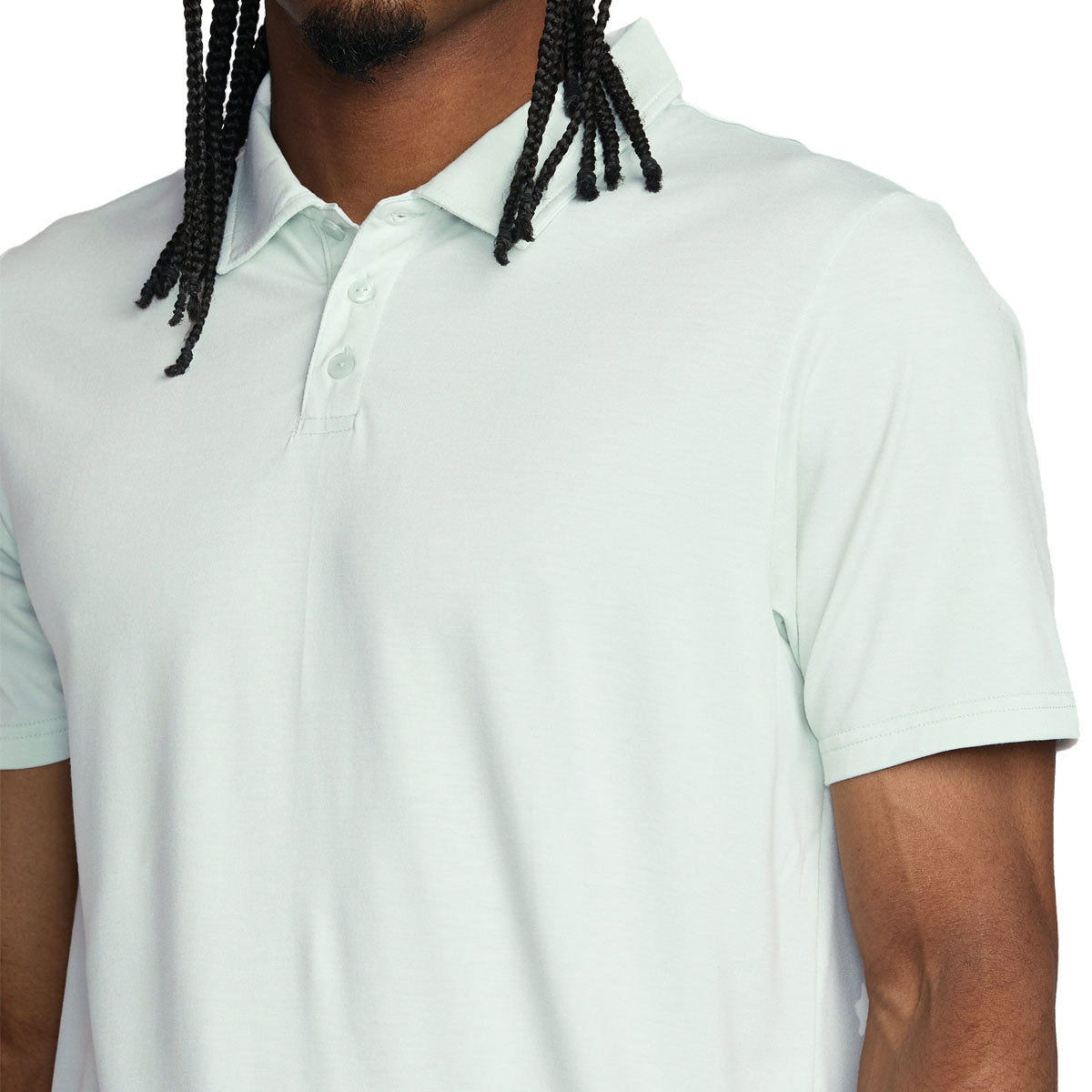 RVCA Balance Polo Shirt - Green Tea image 3