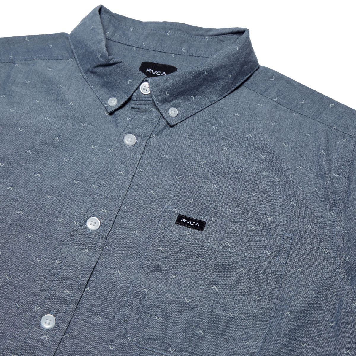 RVCA Thatll Do Dobby Shirt - Dark Denim image 2