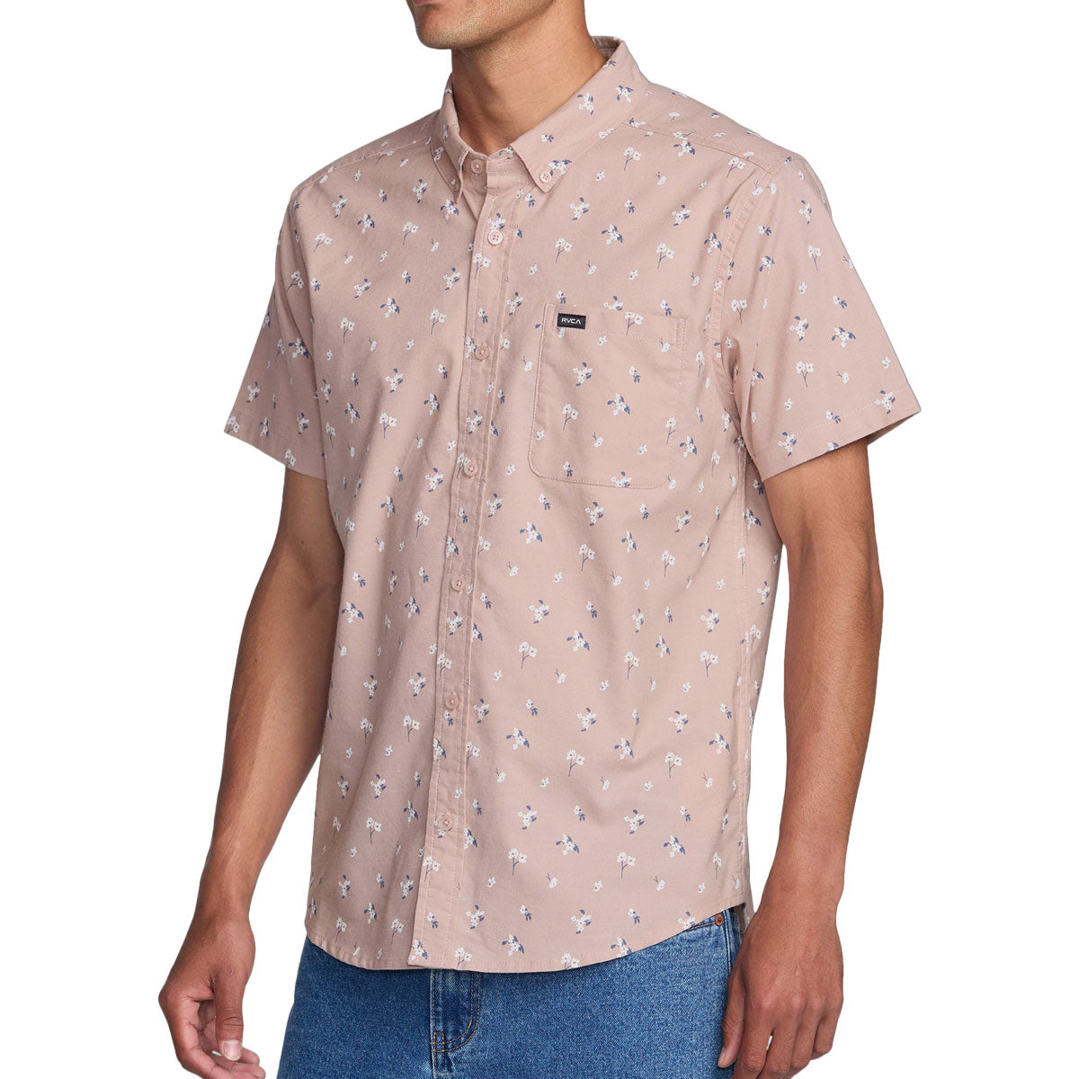 RVCA Thatll Do Print Shirt - Mauve image 4