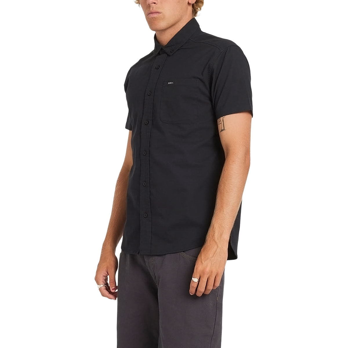 RVCA Thatll Do Stretch Shirt - Black 2025 image 3