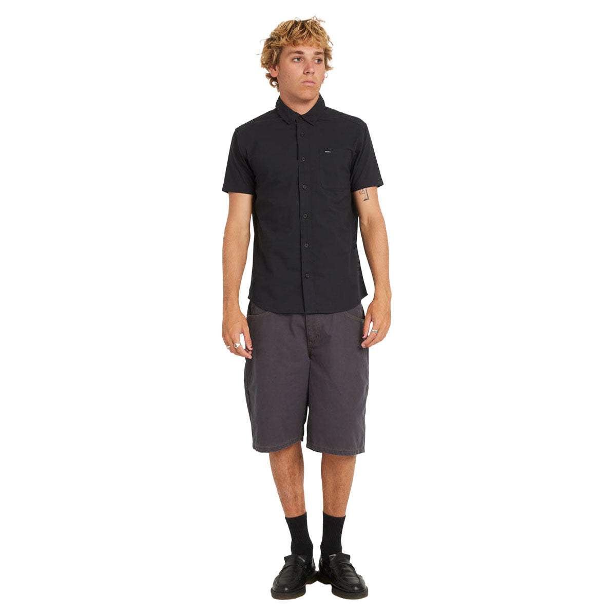RVCA Thatll Do Stretch Shirt - Black 2025 image 4