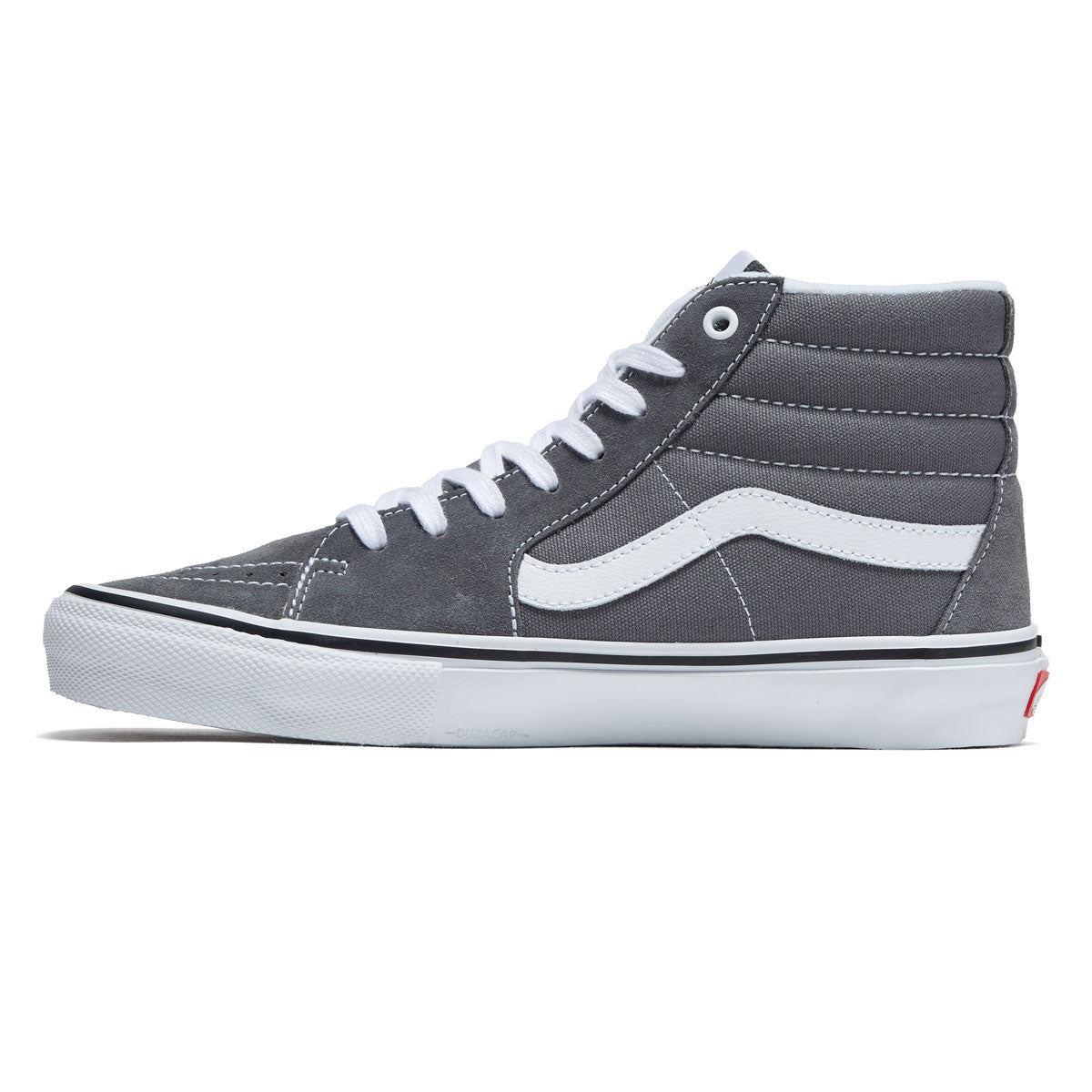 Vans Skate Sk8-hi Shoes - Pewter/White image 2