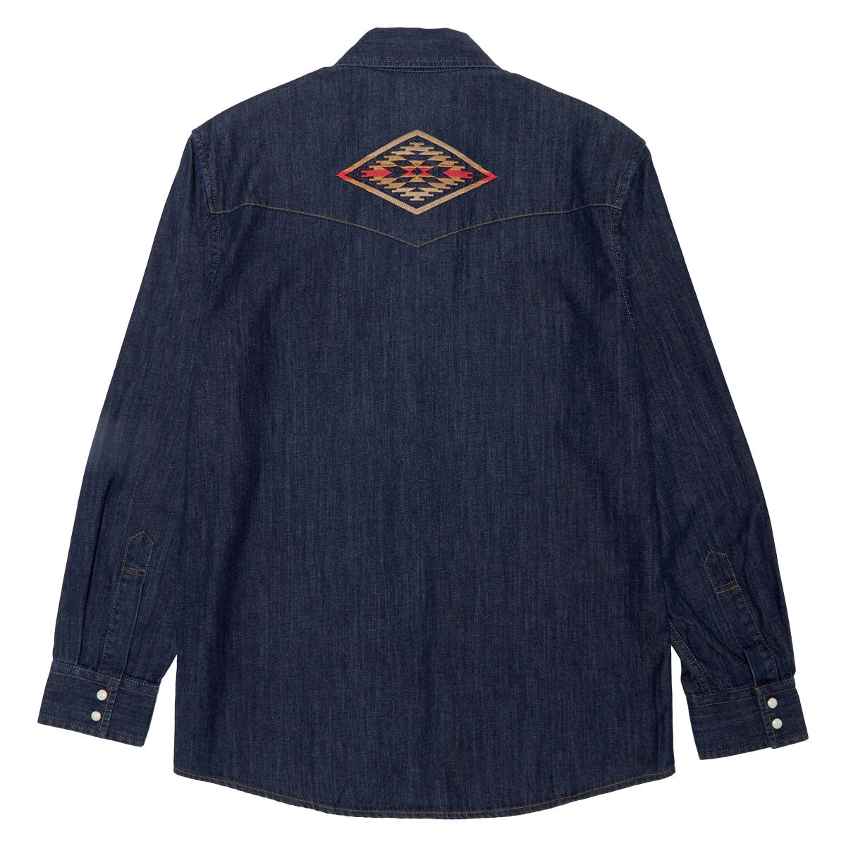 Pendleton Gambler Denim Long Sleeve Shirt - Dark Denim/Tumalo image 2