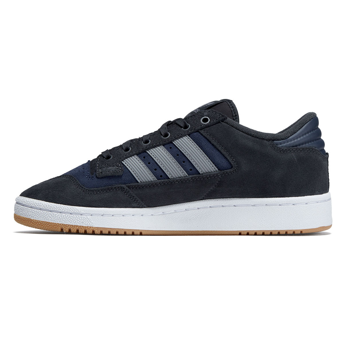 Adidas Centennial 85 Low Adv Shoes - Carbon/Grey Heather/Navy image 2