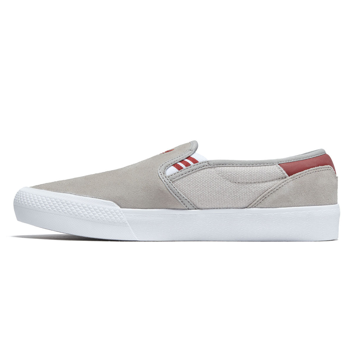 Adidas Shmoofoil Slip Shoes - Beige/Preloved Ruby/Aluminum image 2