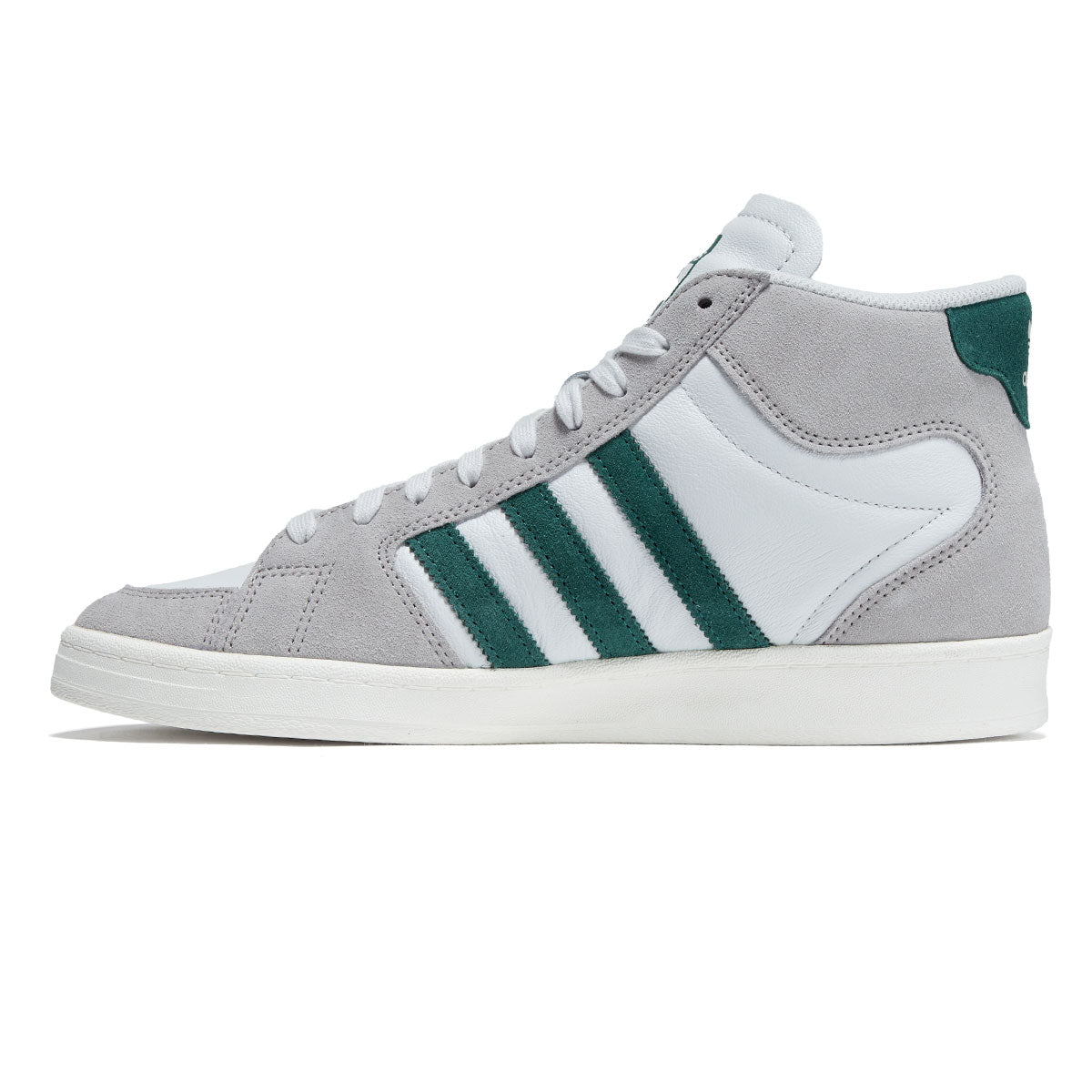 Adidas Superskate Shoes - Granite/Green/Crystal White image 2