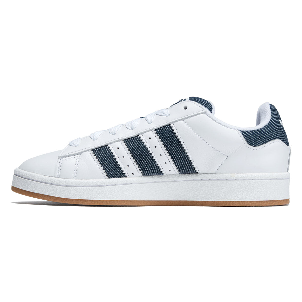 Adidas Campus 00s Shoes - Ftwr White/Night Indigo/Gold Metallic image 2