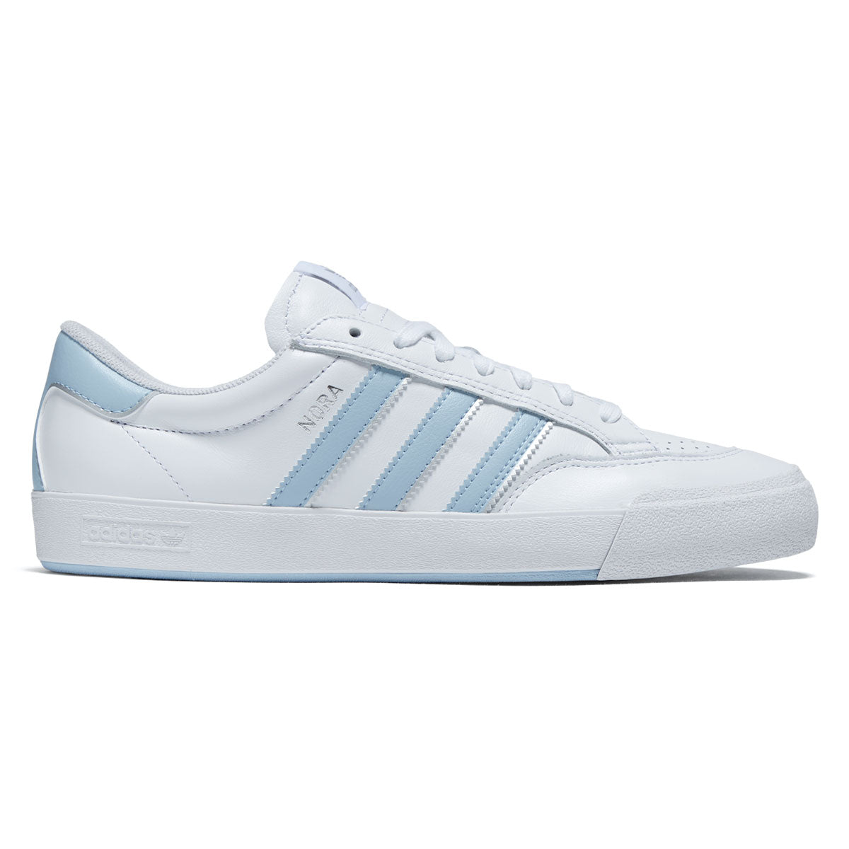 Adidas Nora Shoes - Ftwr White/Clear Sky/Silver Metallic image 1