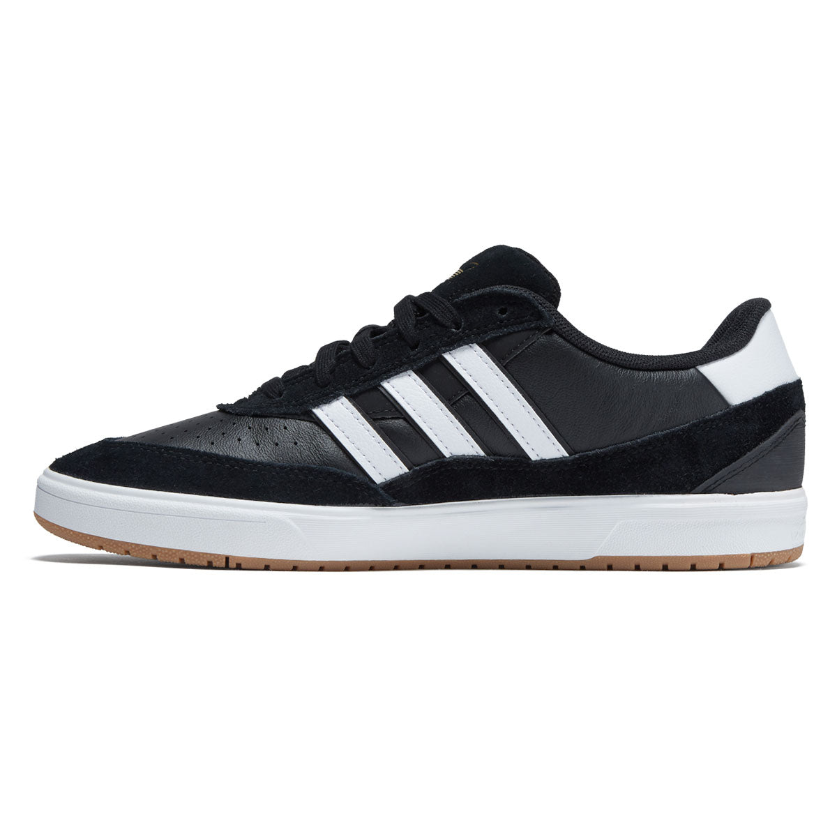 Adidas Tyshawn II Shoes - Core Black/Ftwr White/Gum Four image 2