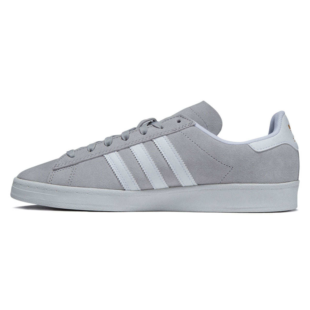 Adidas Campus Adv Shoes - Grey/Ftwr White/Gold Metallic image 2