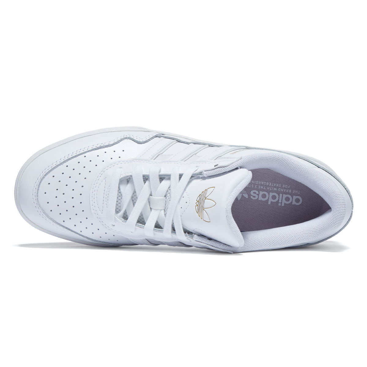 Adidas Tyshawn II Shoes - Ftwr White/Ftwr White/Gum image 3