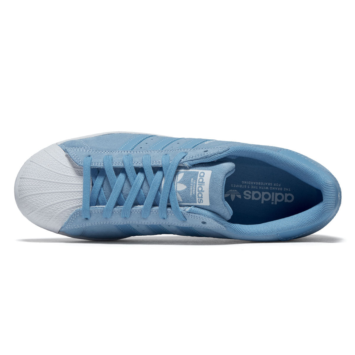 Adidas Superstar ADV Shoes - Light Blue/Ftwr White/Light Blue image 3