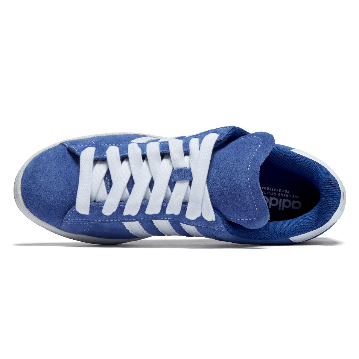 Adidas Campus ADV Shoes - Royal Blue/Ftwr White/Gold Metallic image 3
