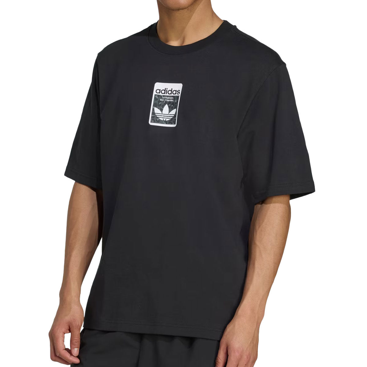Adidas Graphic OS T-Shirt - Black image 2