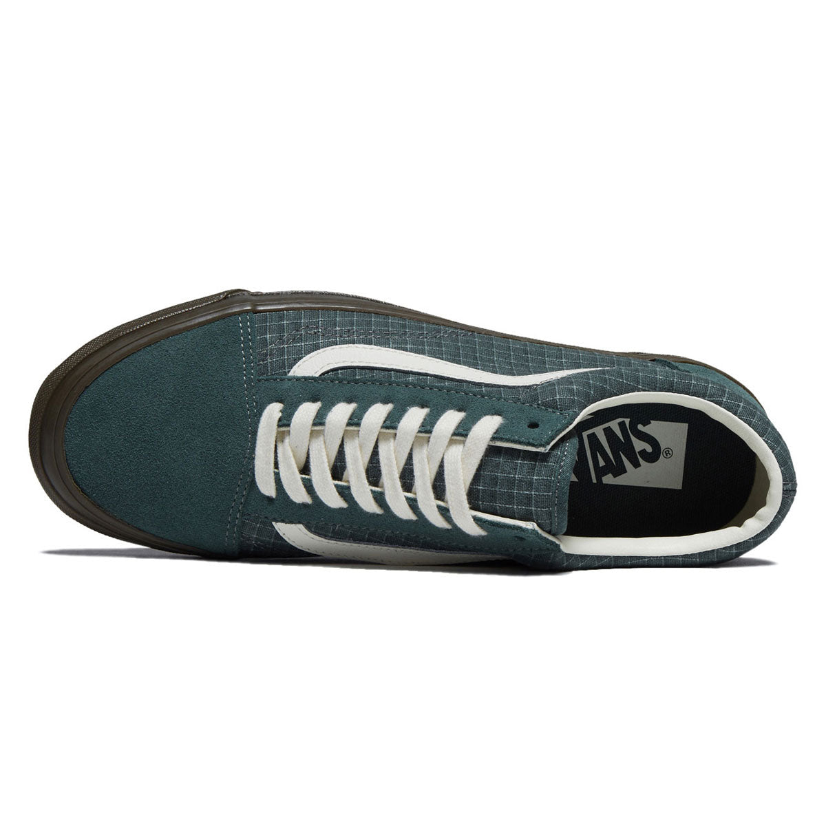 Vans Old Skool MTE Shoes - Washed Ripstop Dark Forest image 3