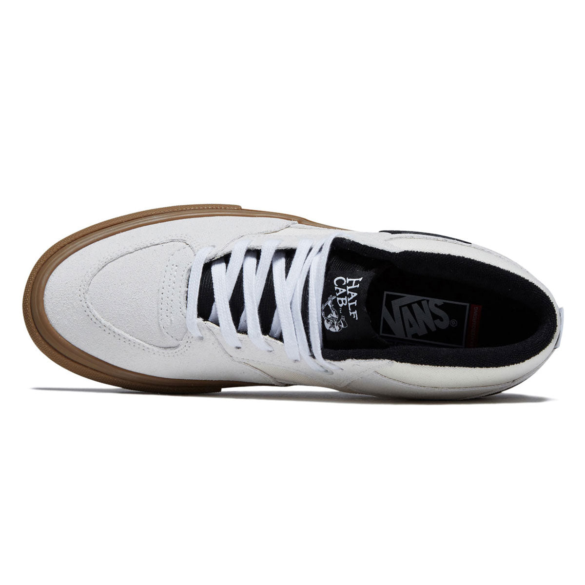 Vans Skate Half Cab Shoes - Antique White/Gum image 3