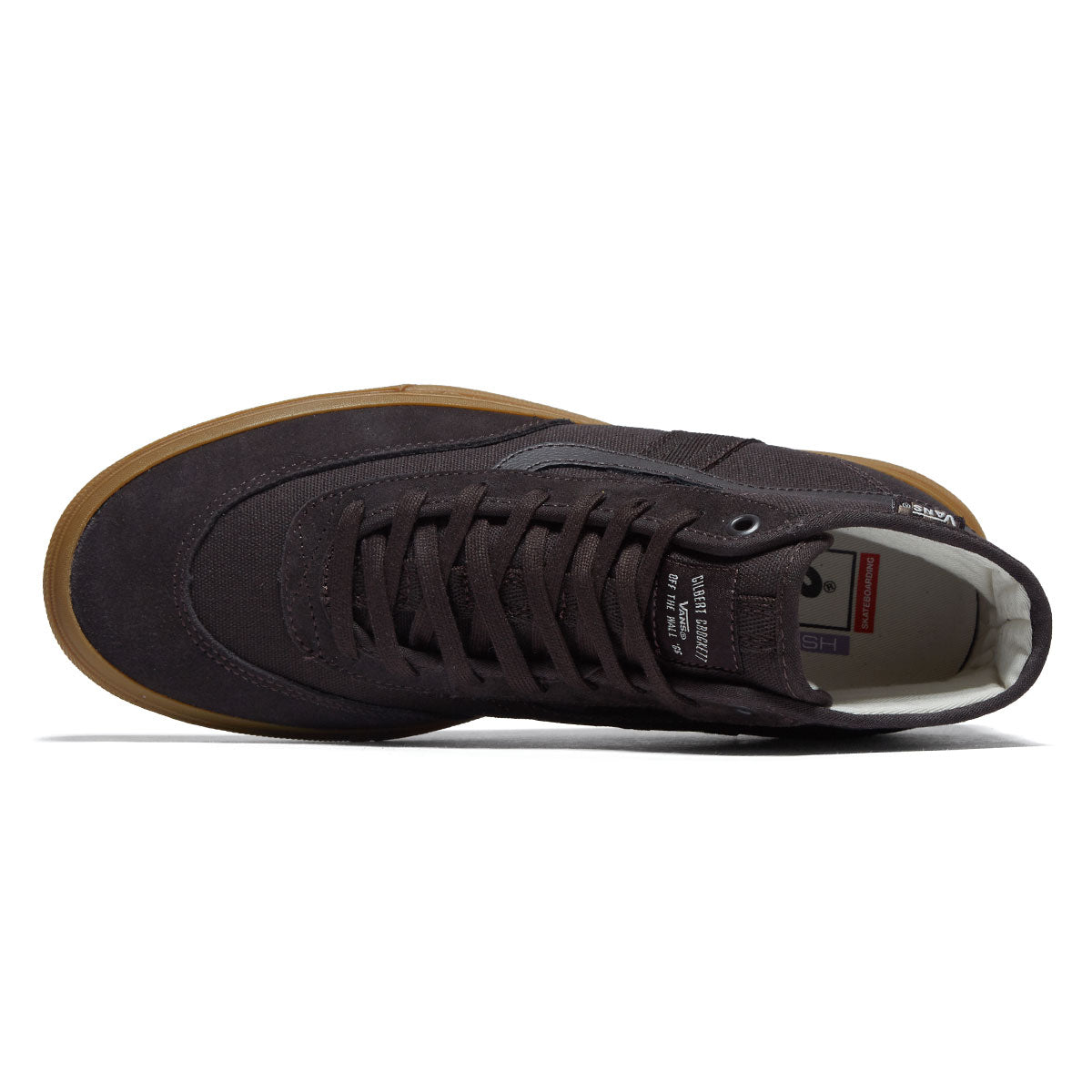 Vans Crockett High Shoes - Brown/Gum 2025 image 3