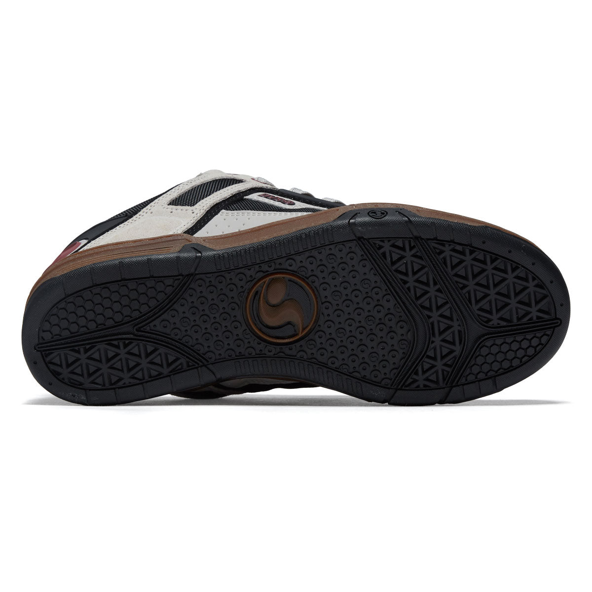 DVS Comanche Shoes - Silver Grey/Black/Ruby Wine Suede image 4