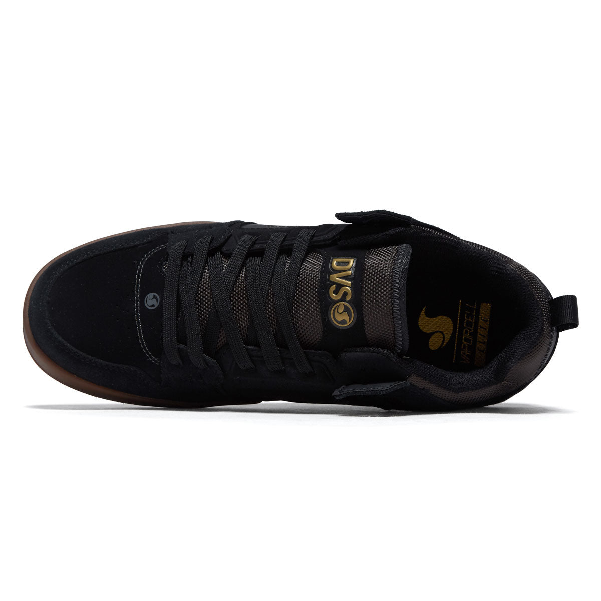 DVS Comanche LT Shoes - Black/Black/Gum Suede image 3