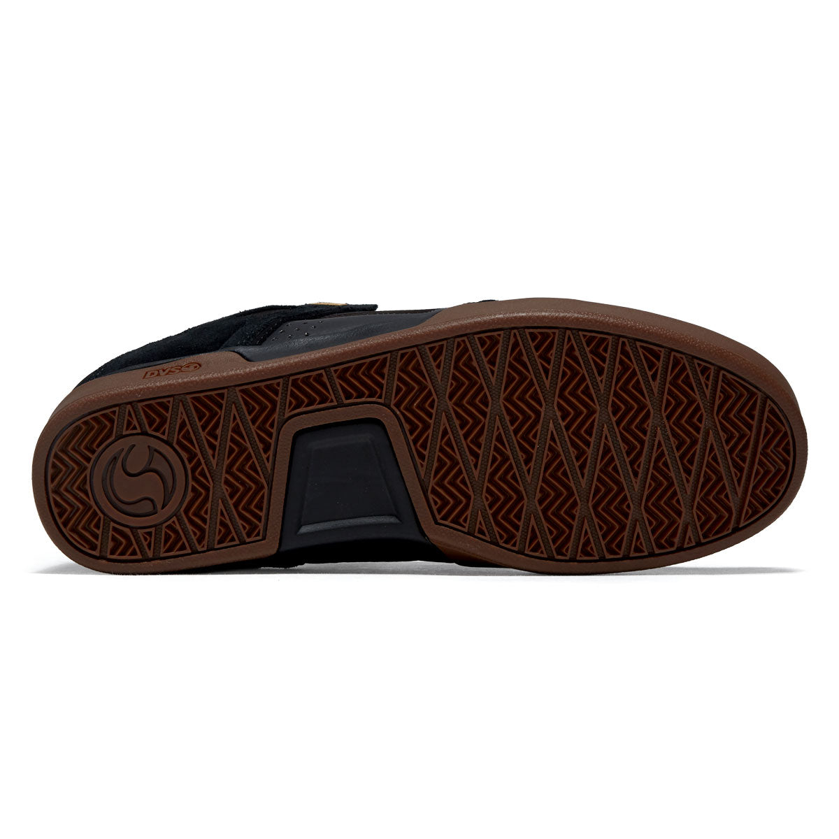 DVS Comanche LT Shoes - Black/Black/Gum Suede image 4