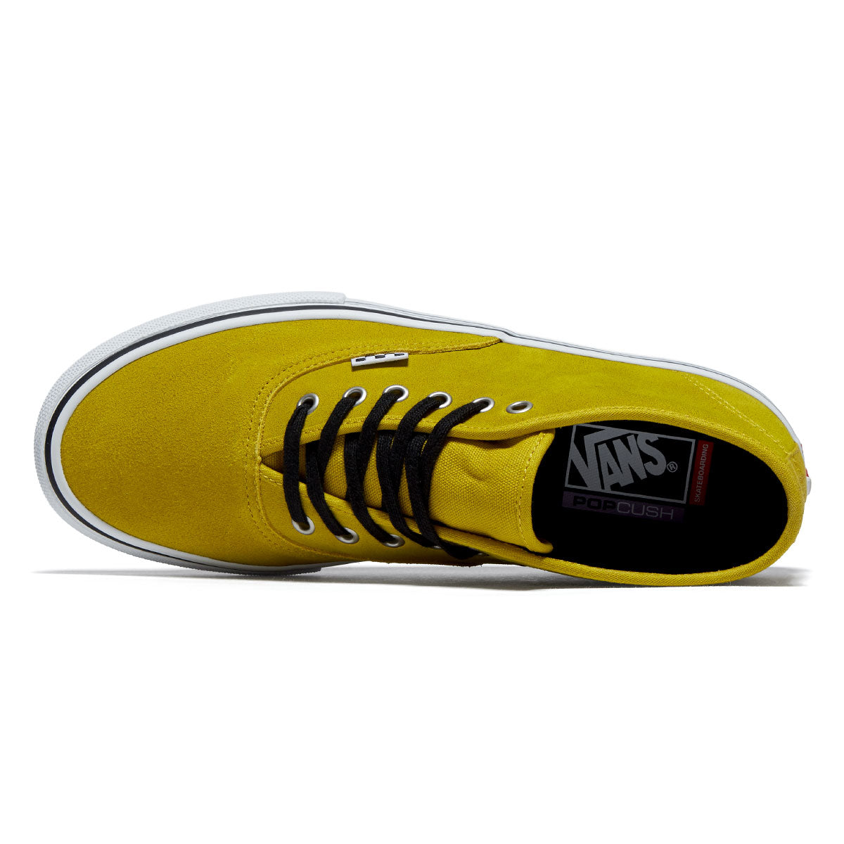 Vans Skate Authentic Mid Shoes - Heritage Mustard image 3
