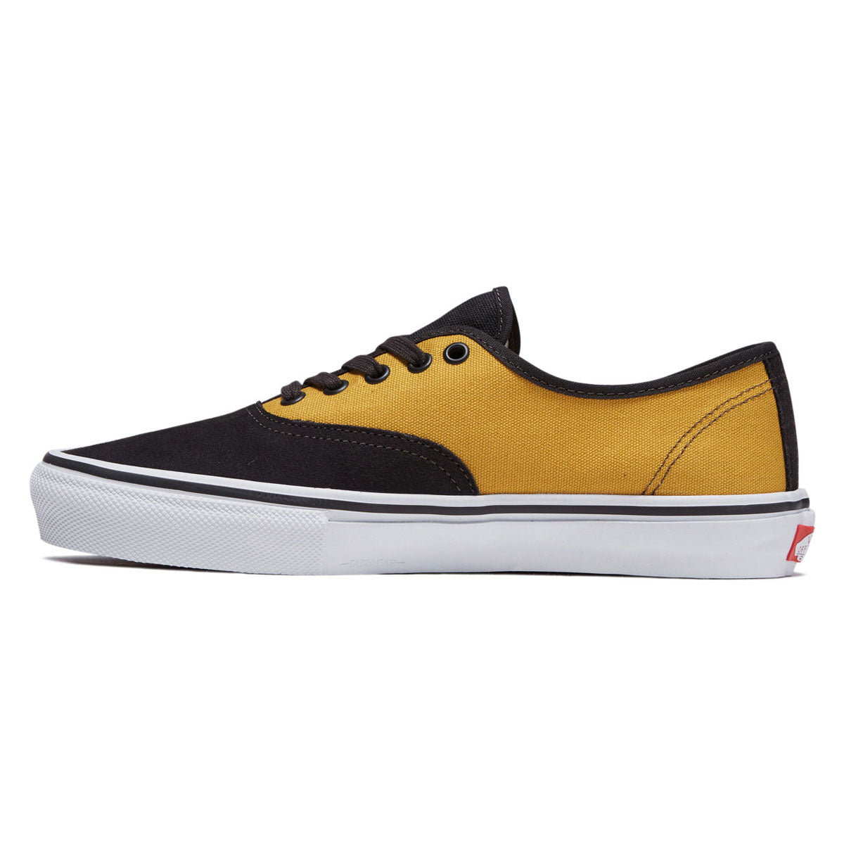 Vans Skate Authentic Shoes - Fade Black/Mustard image 2