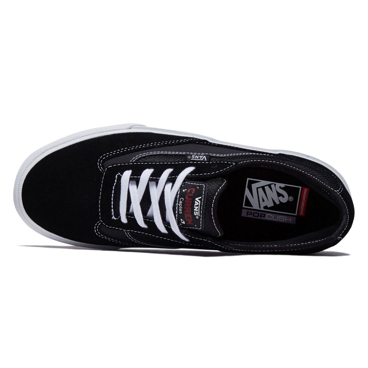 Vans Skate Curren Caples Shoes - Gum Black/White image 3