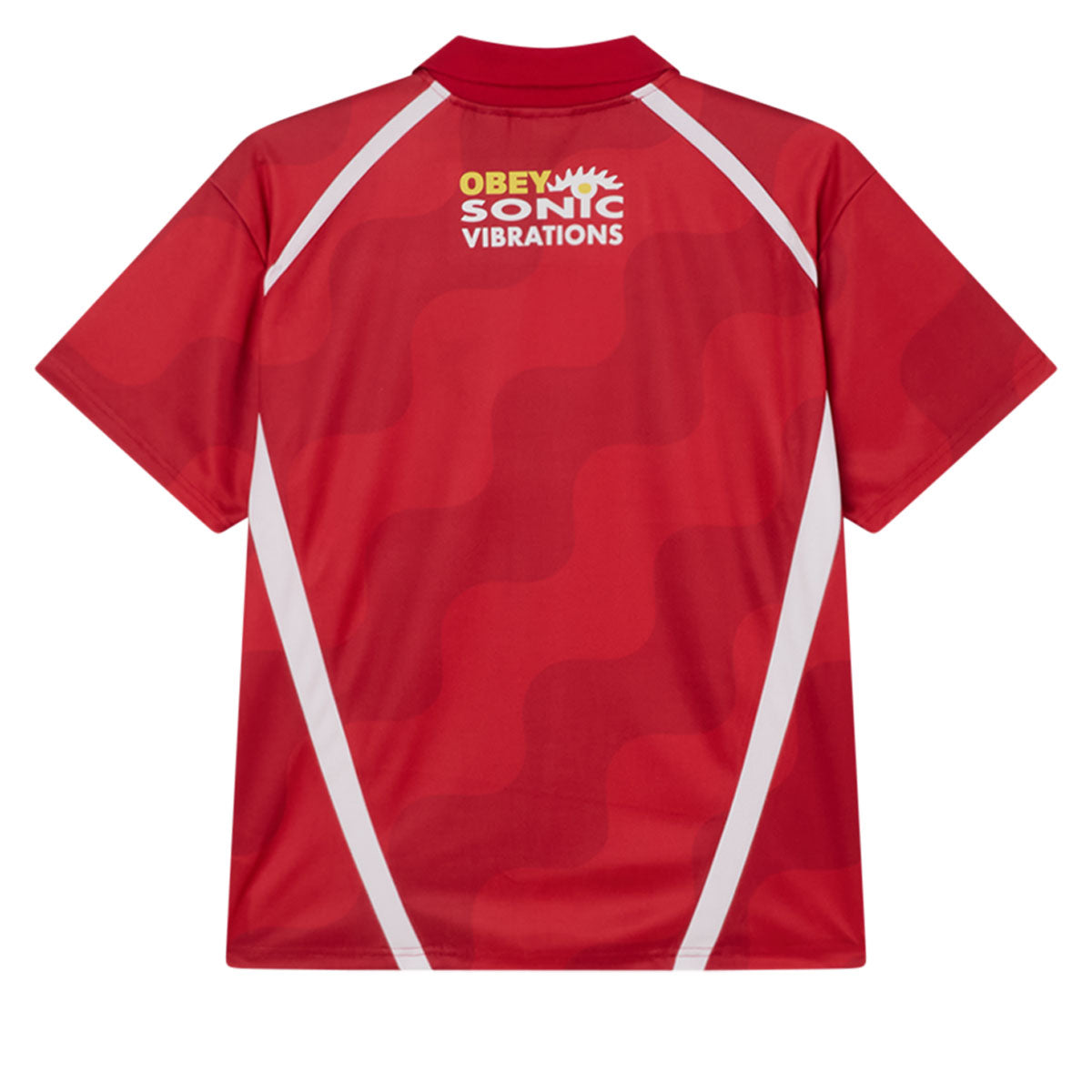 Obey Soccer Jersey - Red Multi image 2