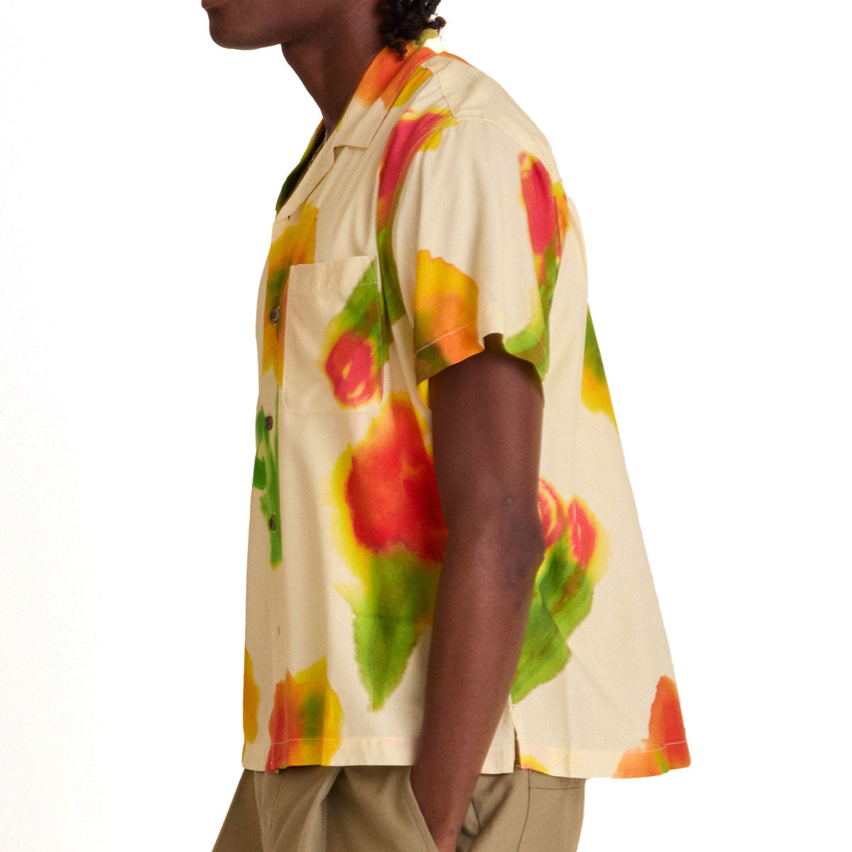 Obey Kinney Woven Shirt - Cream Multi image 4