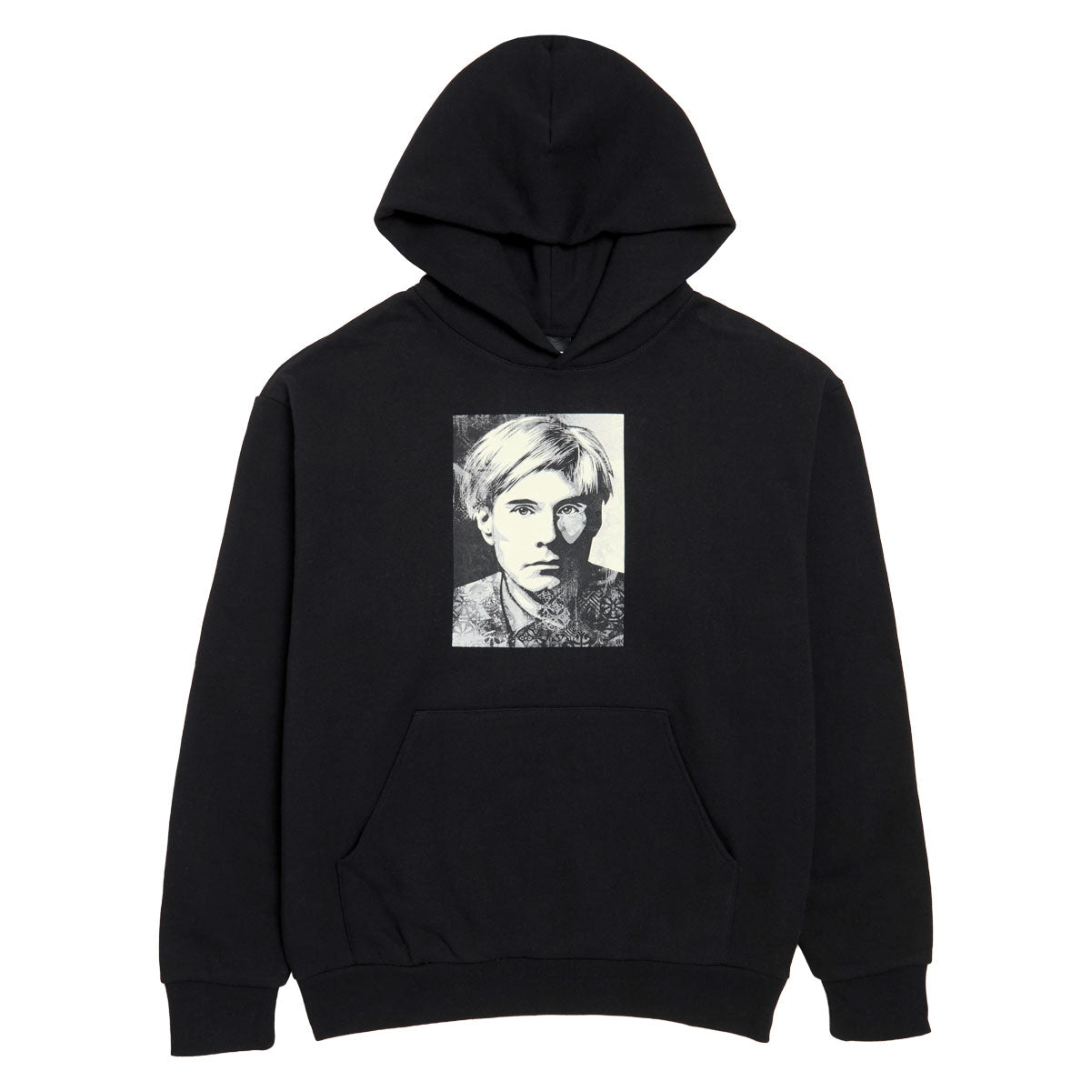 Obey Warhol Hoodie - Black image 1