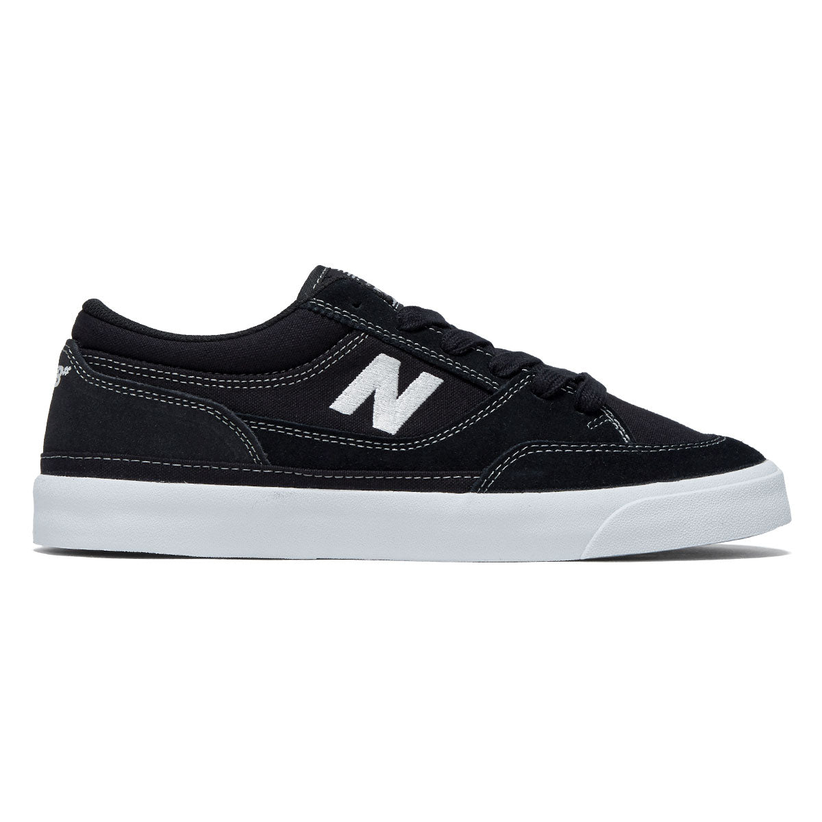 New Balance 417 Villani Low Shoes - Black/White image 1