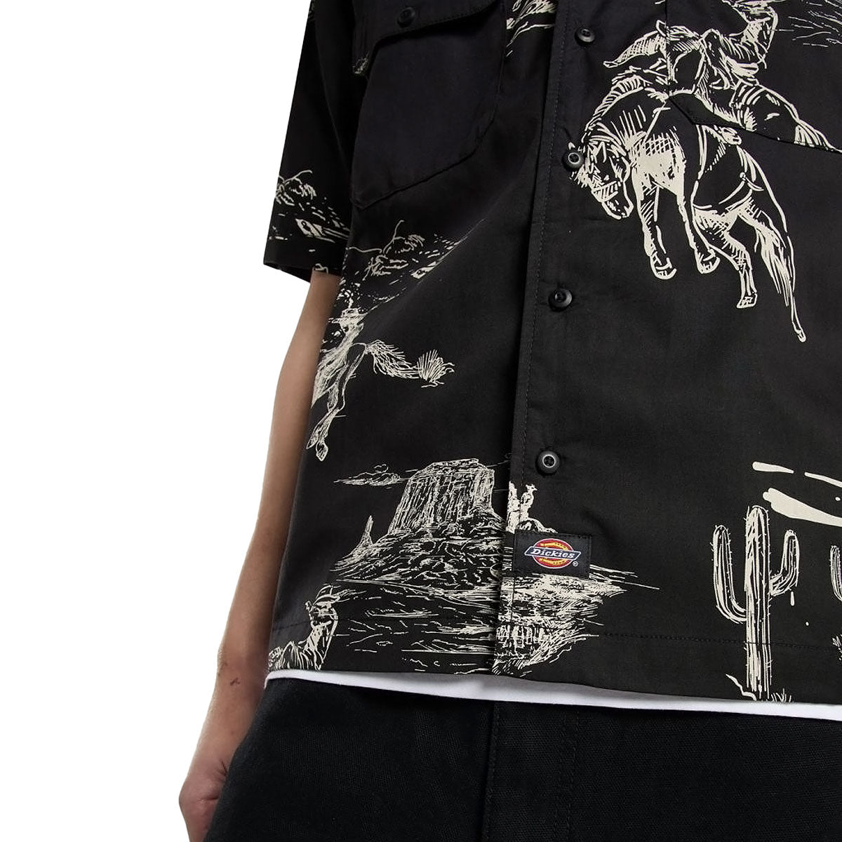 Dickies Savage Work Shirt - Black image 5