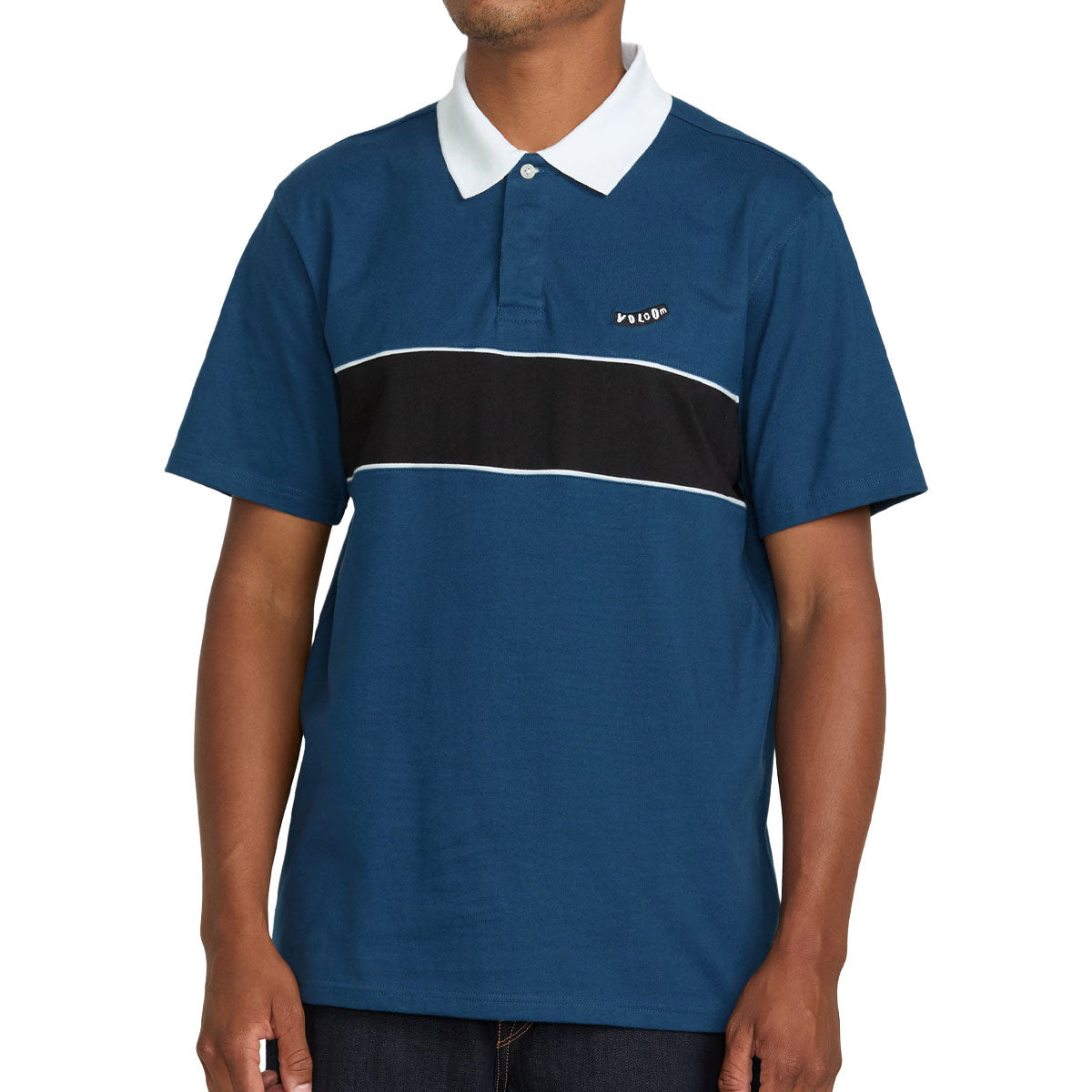 Volcom Gemstone Polo Shirt - Deep Blue image 1