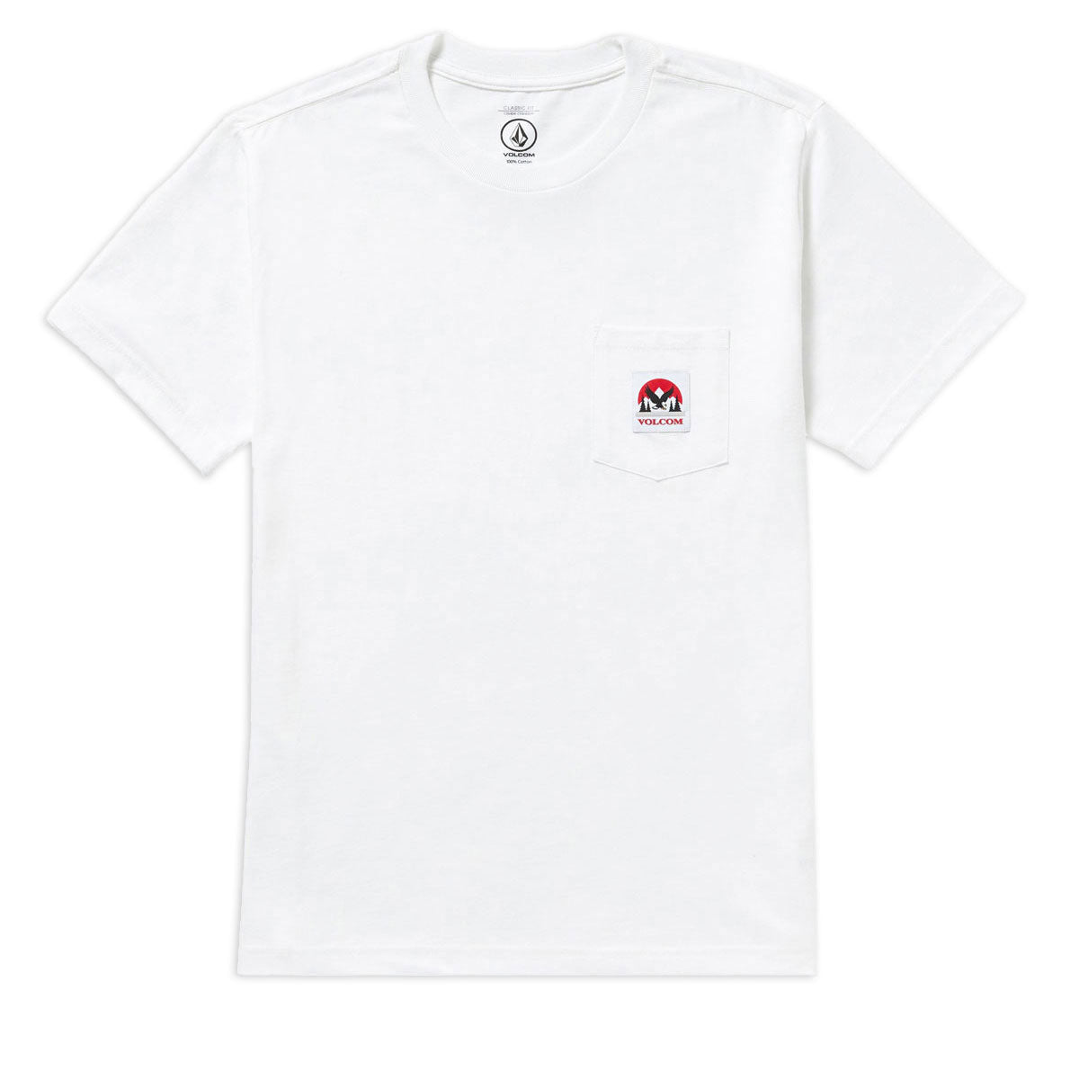 Volcom Talons Pocket T-Shirt - White image 1