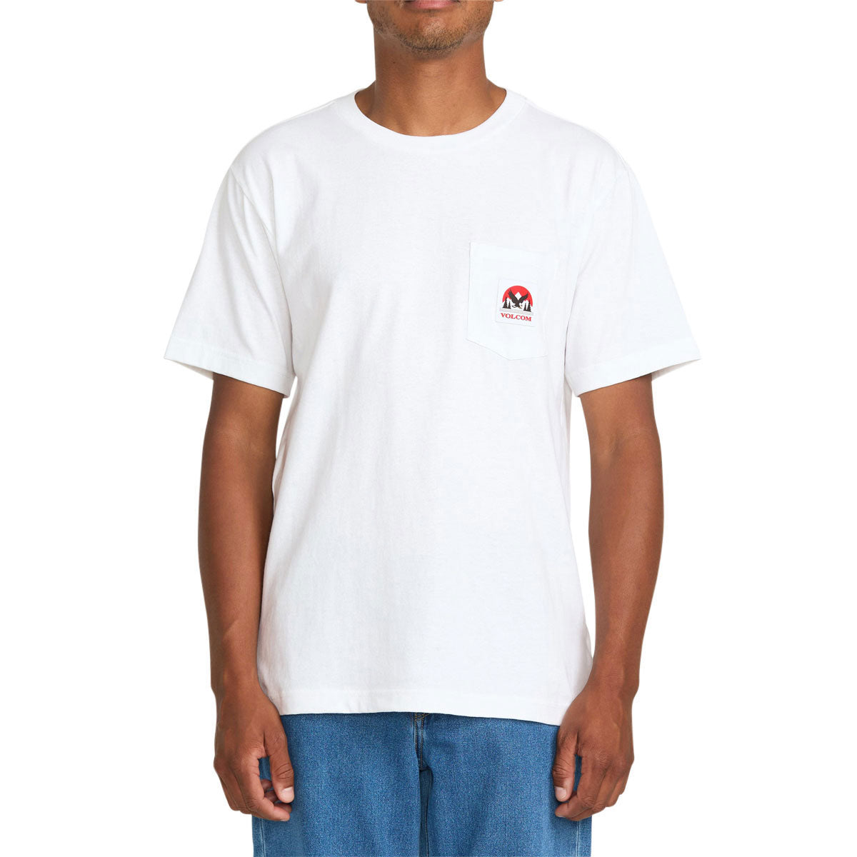 Volcom Talons Pocket T-Shirt - White image 2
