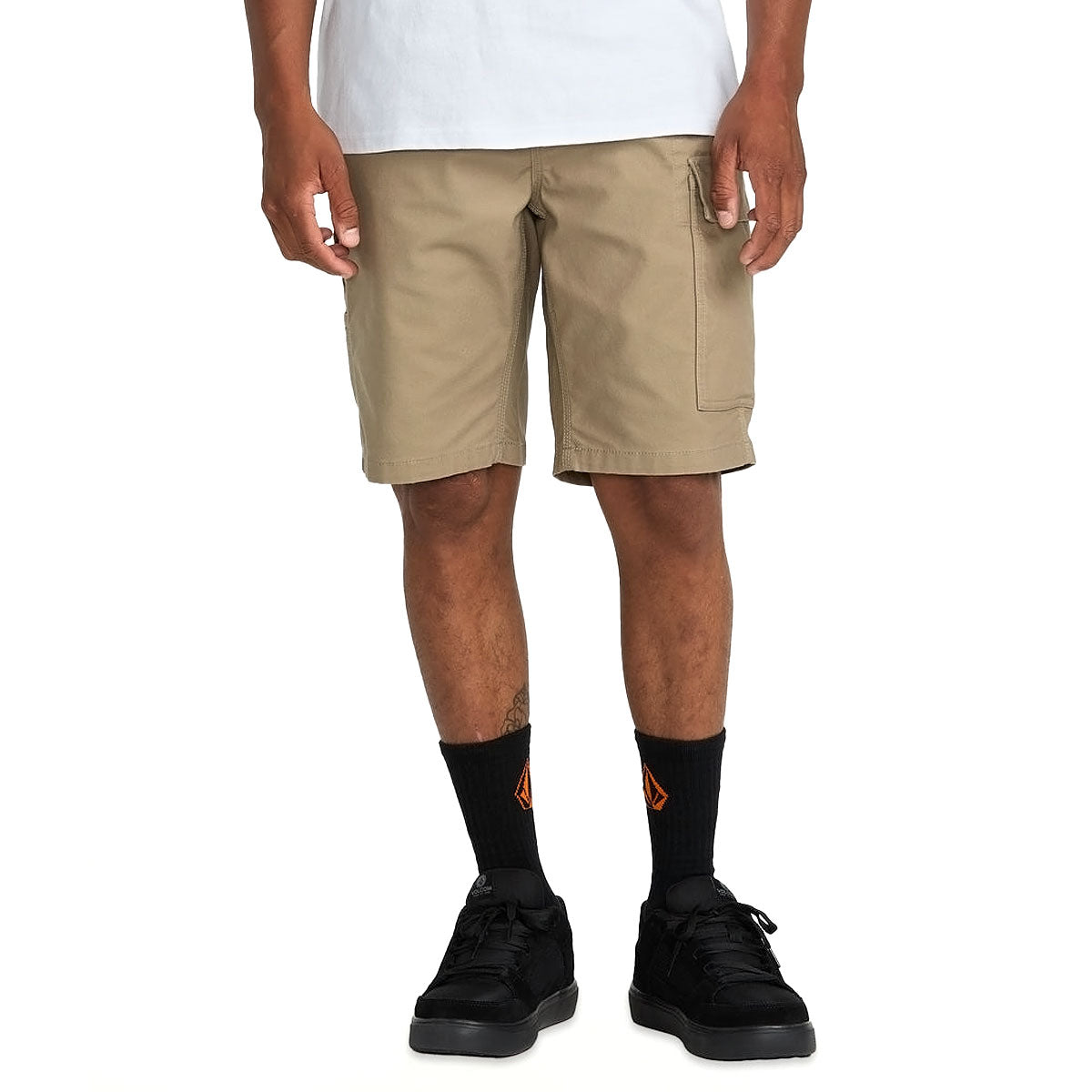 Volcom Caliper II Relaxed Work Shorts - Brindle image 3