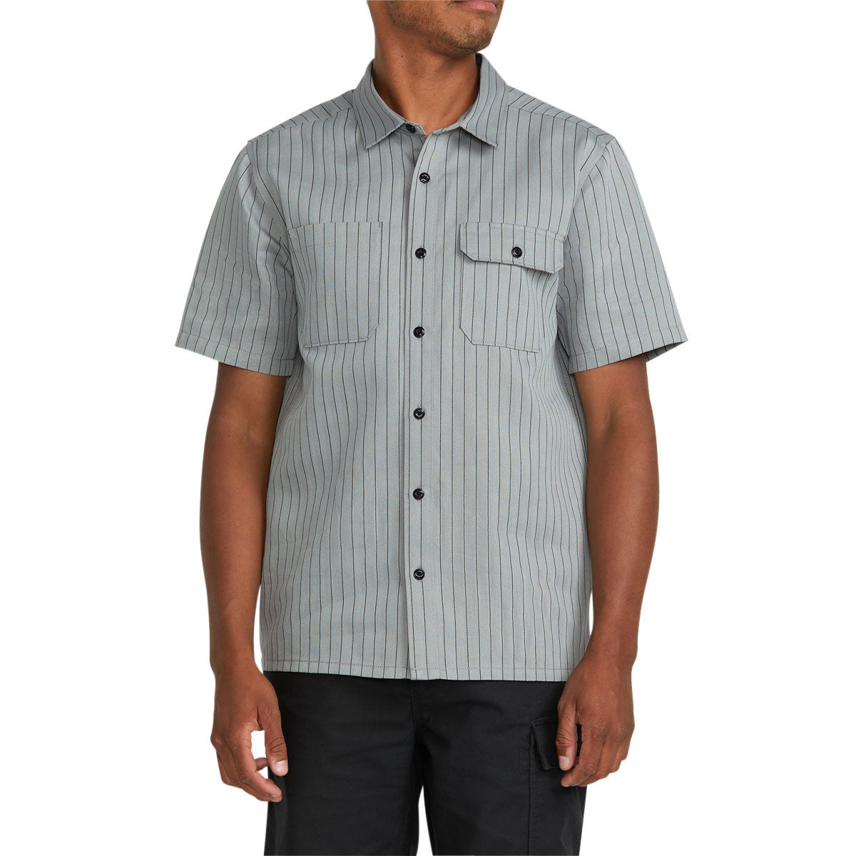 Volcom Trade Stone Shirt - Tower Grey image 1