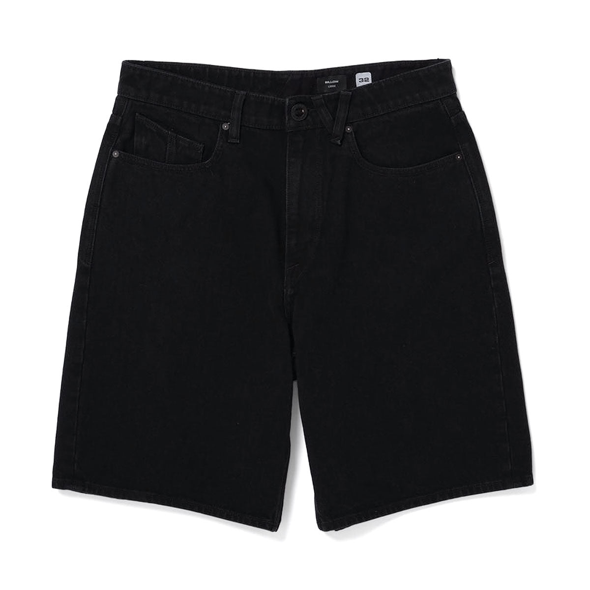 Volcom Billow Denim Shorts - New Black image 1