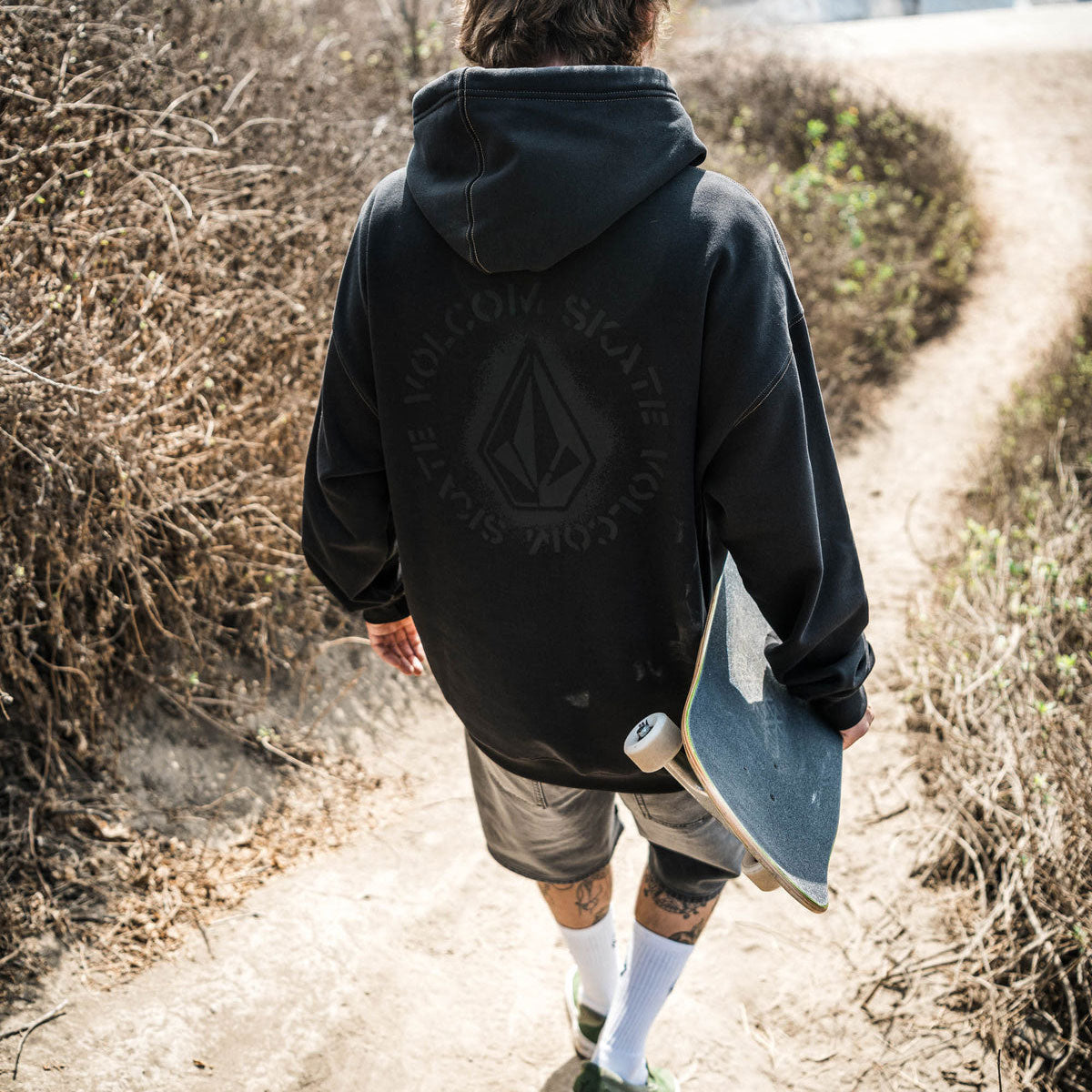 Volcom Skidder Hoodie - Black image 4