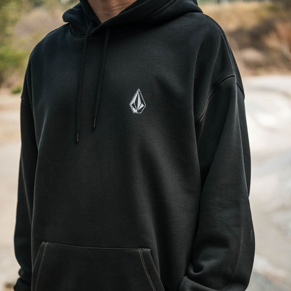 Volcom Skidder Hoodie - Black image 5