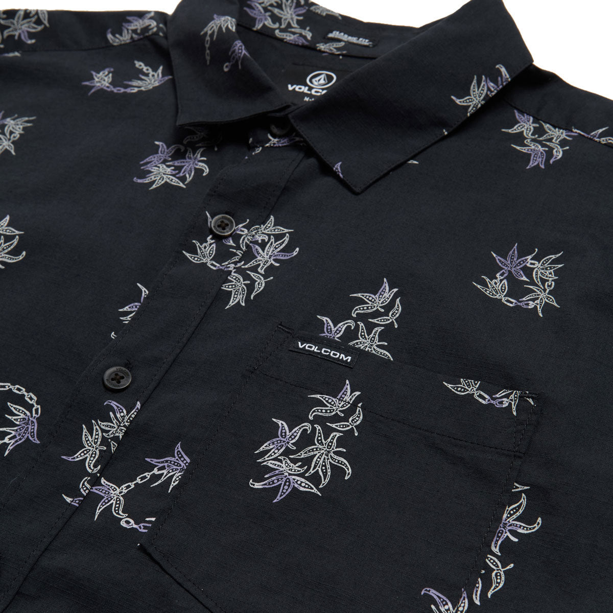 Volcom Scaler Stone Woven Shirt - Antique Black image 3