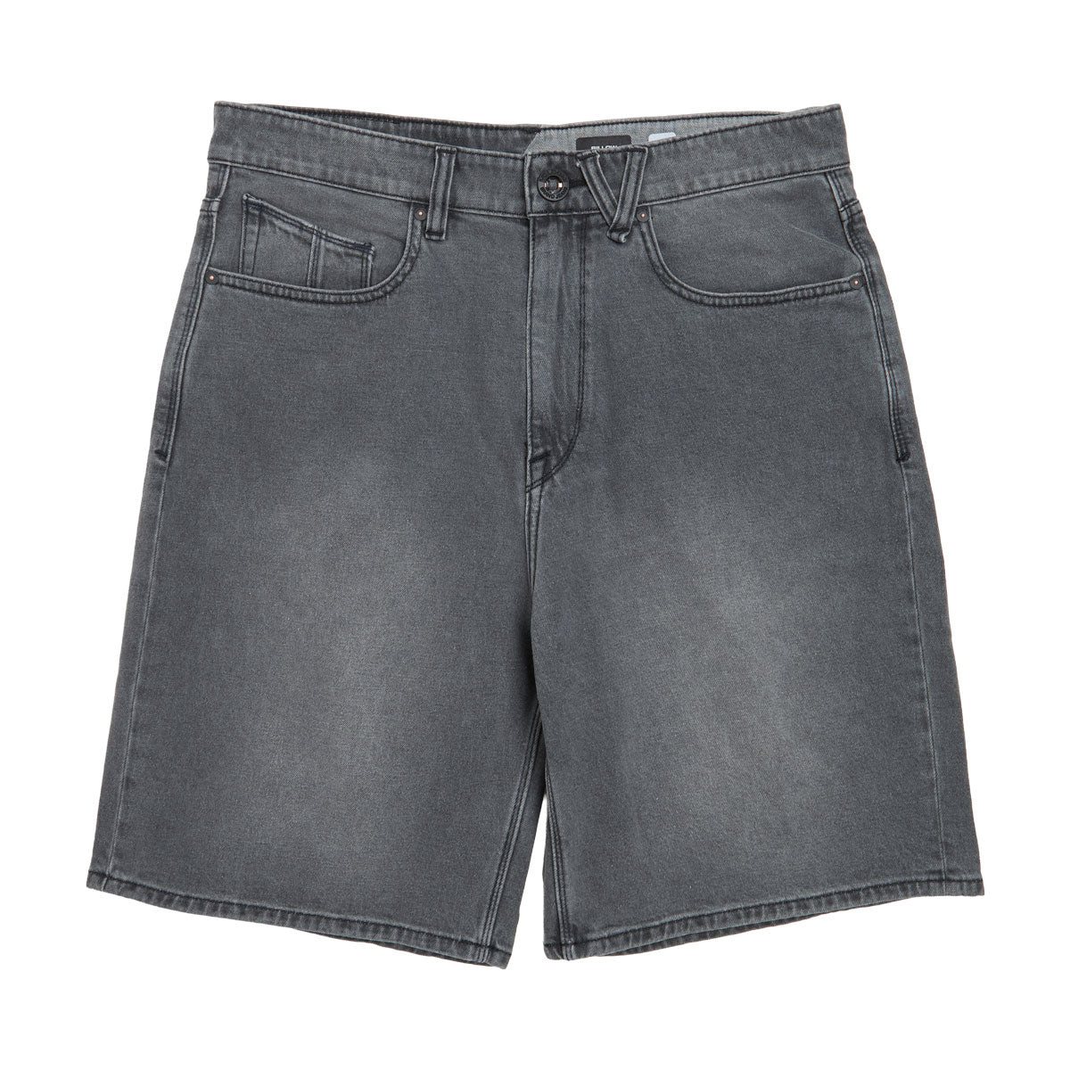 Volcom Billow Denim Short 22 Shorts - Concrete image 1