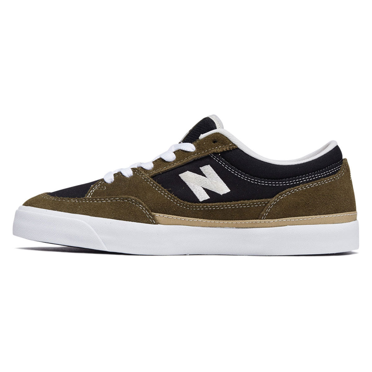 New Balance 417 Villani Low Shoes - Dark Olive/Black image 2