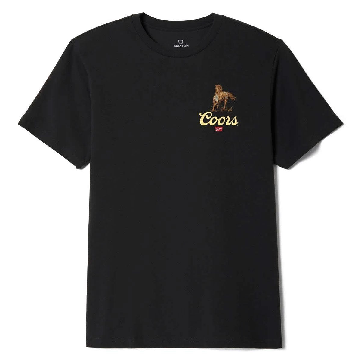 Brixton x Coors Roam T-Shirt - Black image 2