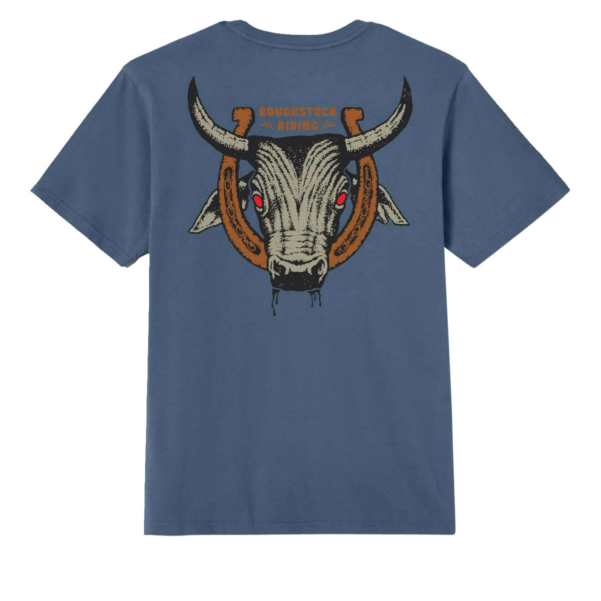Brixton Roughstock T-Shirt - Harbor Blue image 1